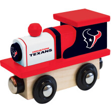 MasterPieces Wood Train Engine - NFL Houston Texans, Officially Licensed Toy