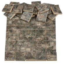 Dollhouse Miniature Paving Stones, Tiles for Modeling, Fairy Garden, and Tabletop Terrain, Set of 100 pcs, REDUCIO!