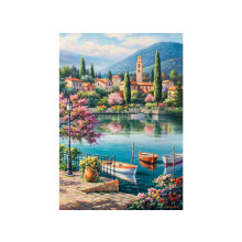 Puzzle Anatolian - Lac de Village Après-Midi, Puzzle de 500 Pièces, #3597
