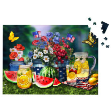 Puzzle en bois de 1000 pièces American Lemonade de Briarwood Lane