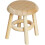 Tabouret en Bois Léger Mini DIY 1:12 pour Maison de Poupée, Accessoires de Maison 1