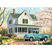 Snappy Puzzles Ahh, Cet Air Frais | Puzzle de 1000 Pièces pour Adultes | Fabriqué aux USA avec Finition Satinée