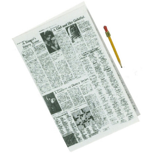 Journal Miniature de Maison de Poupée avec Crayon #IM65119