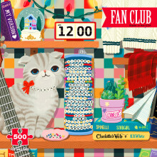 Puzzle Fan Club Re-marks, 500 pièces pour tous les âges
