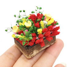 Set di Accessori per Mini Casa delle Bambole, Scala 1:12 Decorazioni Miniature per Mobili DIY