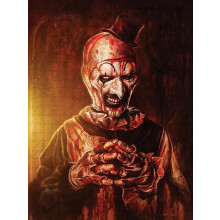 Puzzle Terrifier Art The Clown 500 pièces 18" x 24"