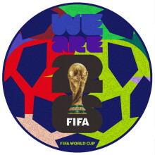 Puzzle de poche en bois 26PCS Coupe du Monde FIFA 2026