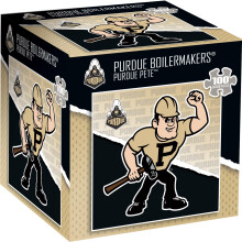 MasterPieces Puzzle 100 pièces NCAA - Purdue Boilermakers - Purdue Pete - 10" x 10"