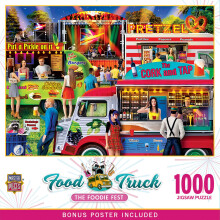MasterPieces Puzzle 1000 Pièces - Le Festival Gourmand - 19.25"x26.75"