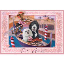 Puzzle Anatolian - That's Amore, 260 pièces, puzzle en bois, 3324, Marron/a (ANA3324)