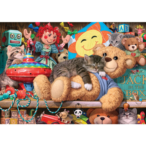Puzzle Anatolian - Kit de Jouets Chat, Puzzle de 260 Pièces, #3341