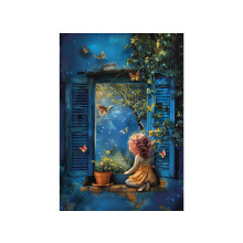 Puzzle Anatolien - Nuit Bleue, Puzzle 500 Pièces, #3639