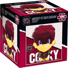 Puzzle de 100 pièces du Mascotte des Gamecocks de Caroline du Sud - Œuvre vibrante, défi cérébral - À partir de 14 ans