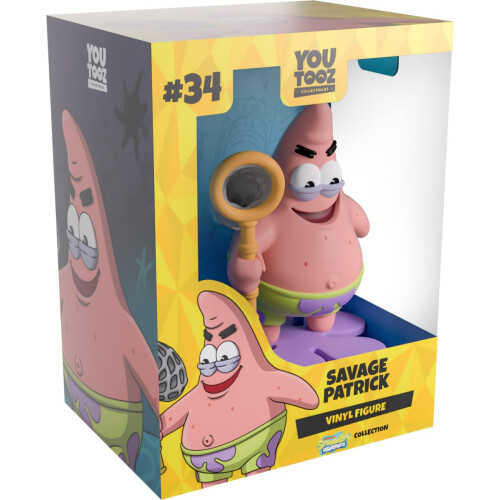Figura de Vinilo Youtooz Savage Patrick Edición Limitada 4.8" Coleccionable