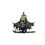 DC Helden: Batman (Schwarze Version) Previews Exklusive 1:8 Skala Statue 1