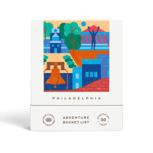 Philadelphia Avonturen Bucketlijst: 50 Kraskaarten voor Activiteiten en Bezienswaardigheden