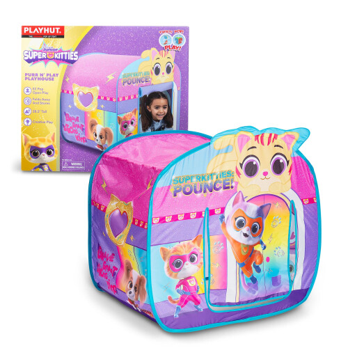 Playhut Maison de Jeu - Super Kitties Purr N' Play
