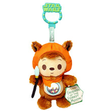 Kids Preferred Star Wars Ewok Activiteitsspeelgoed - met Rammelaar, Pieper, Bijtring, Reisclip
