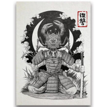 Fantasy North - La Vengeance de Heike - Série Yokai Japonaise - 100 Manches TCG Texturées Mat