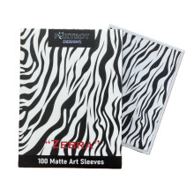 Foxtrot Designs Housses de cartes TCG - 100 Protecteurs avec dos texturé mat - Compatibles avec Magic The Gathering et autres TCGs
