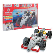 Mechanix - Gioco Educativo Steam 3 Diy, Set Costruzione Per Bambini 7+ Anni