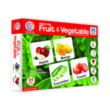 Puzzle éducatif Ratna'S pour enfants (Associe les fruits et légumes)