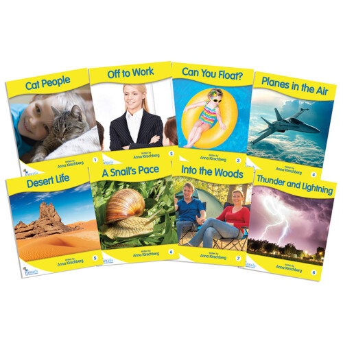 Fantails Buchbandlesen, Gelb Sachbuch, Stufen C-F