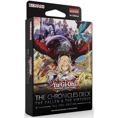 Yu-Gi-Oh! TCG: The Chronicles Deck: The Fallen & The Virtuous (All-Foil) 1e Deck
