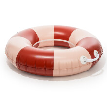 Business & Pleasure Co. Klassischer Pool Float - Vintage Inflatable Pool Ring - Riviera Pink - S/M