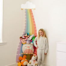 PUTSKA Corner Stuffed Animal Storage Organizer - Stuffed Animal Holder, Stuffy Storage, Space-Saving Plushies and Toy Corner Organizer for Kids Room (