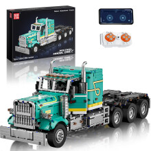 Mould King Camion RC Jouets Kits de Construction, Jouet Camion Américain 14+, 13201 Modèle Réaliste avec Moteur