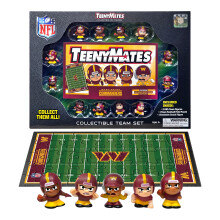 Party Animal TeenyMates NFL Actiefiguren Giftset, 11 Spelers, Coach & Verzamelen Veldpuzzel