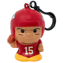 Party Animal NFL Squeezymates Kansas City Chiefs Mahomes Beeldje, Teamkleuren, 2.5" Hoog