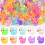 150Pcs Mini Hars Eenden Luminous Mini Eenden Gloei in het Donker 1