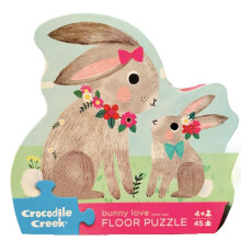 Casse-tête au sol Bunny Love - 45 pièces