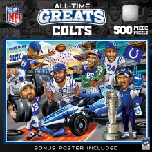 Masterpieces Indianapolis Colts Puzzle - 500 Teile NFL Sport Puzzle - Ab 14 Jahren
