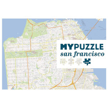 Mijn Puzzel San Francisco - Ontdek De Stad Op Een Unieke Manier! 1000 Stukjes Puzzel Voor Kinderen & Volwassenen, 8+ Jaar