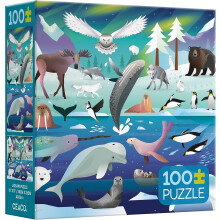 Ceaco - Amanda Shufflebotham - Arctische Avontuur - 100 Stuk Puzzel