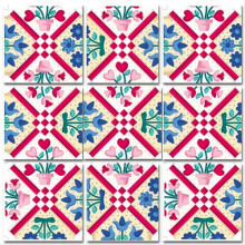 B Dazzle Scramble Squares: Quilt