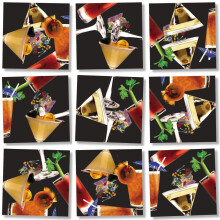 B Dazzle Cocktails Scramble Squares 9-delig Puzzel