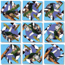 Puzzle B Dazzle des Phare des Outer Banks en 9 pièces