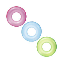 Bestway H2OGO! Aufblasbarer Frosted Neon Schwimmring Poolreifen