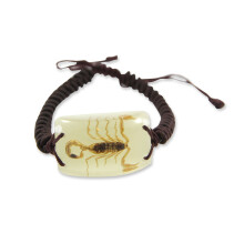 REALBUG Gold Skorpionarmband, Leuchtet im Dunkeln, 10 Zoll