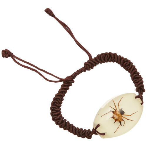 BRACELET REALBUG Araignée Épineuse Luminescente, 25 cm
