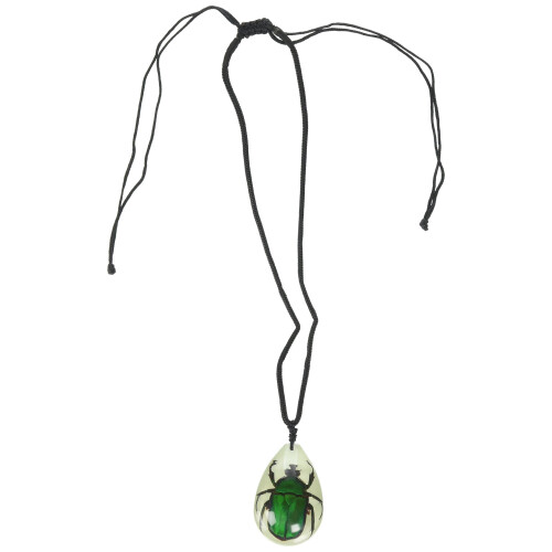 REALBUG Groene Kever Ketting, Glow in het Donker, Groot