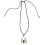 REALBUG Spin necklace, transparant, groot 1
