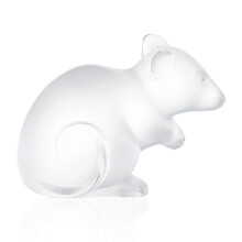 Figurine Souris Lalique 1068000, Transparent