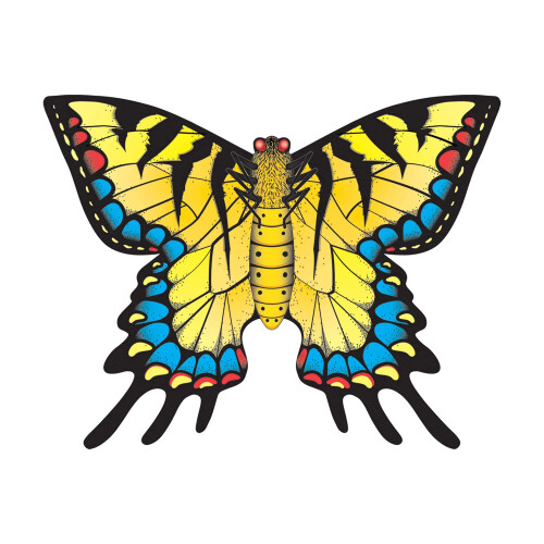 WindNSun Vlinder Nylon Vlieger, Swallowtail, 81 cm Breed