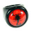 Schwarzer Skorpion Ring auf rotem Hintergrund Größe 6 1