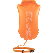 Cressi Glide Hochsichtbare Sicherheitsboje für Schwimmer - Leicht, gut sichtbar, einfache Handhabung